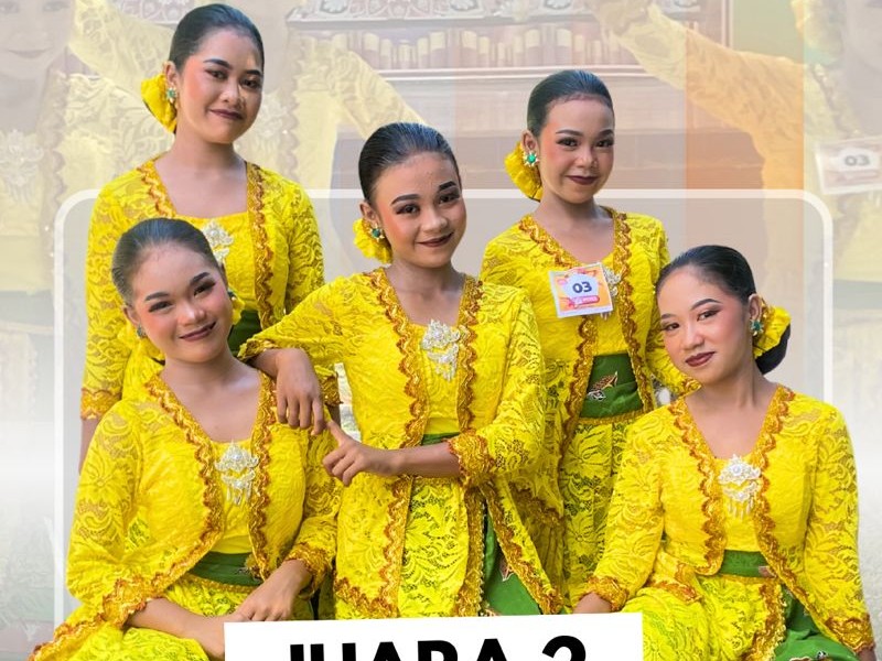 Juara II dalam Seleksi FLS3N Cabang Lomba Tari Kabupaten Situbondo